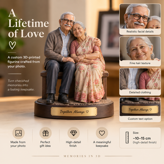 Detailed Person Figurine – Grandparent Edition